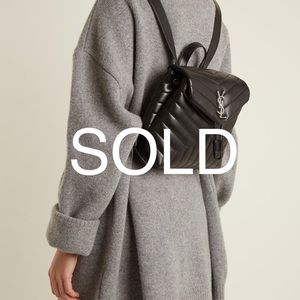 Saint Laurent mini Loulou backpack